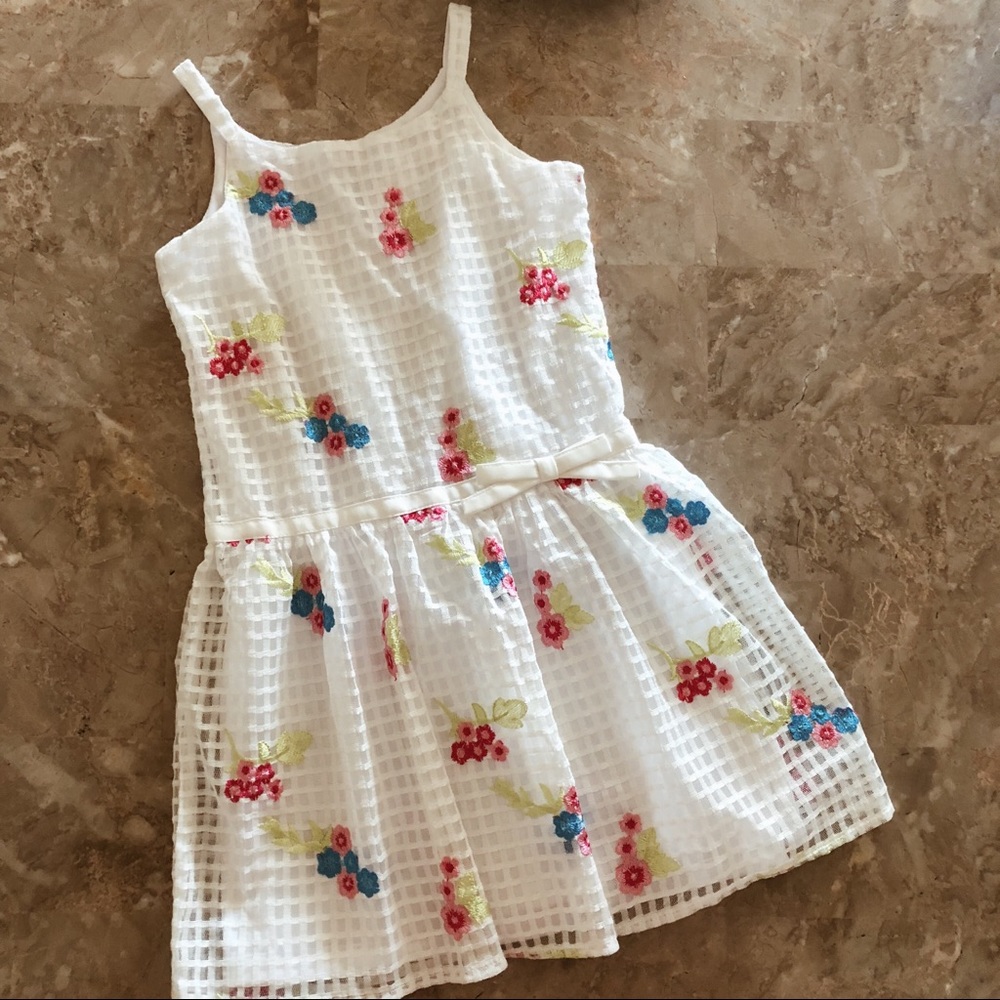 Little Angels By US Angels Floral Netted Dress